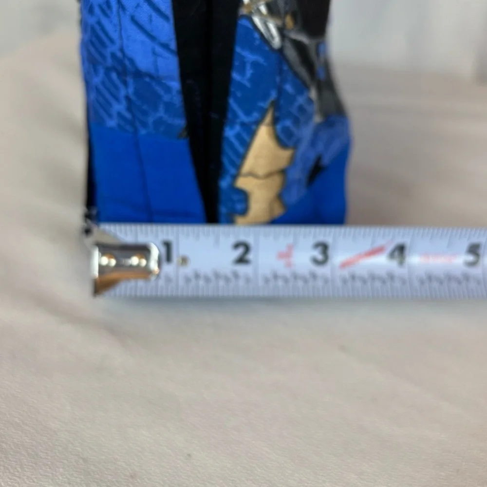 Handmade Upcycled Quilt Bible Tote Bag | Batman Carryall with Pocket‎